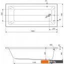 Ванны Cezares Plane Mini Solo 160х70