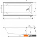 Ванны Cezares Plane Mini Solo 170х70