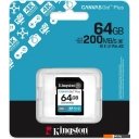 Карты памяти Kingston Canvas Go! Plus SDXC 64GB SDG4/64GB