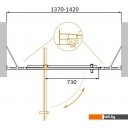 Душевые кабины Cezares MOLVENO-BA-12-100+40-C-Cr-IV
