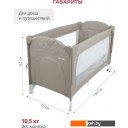 Детские манежи Indigo Bon-Bon (серый)