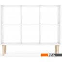 Полки, стеллажи, системы хранения MONOFIX Одос Горизонтальный 6 секций (белый)