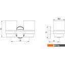 Аксессуары для ванной и туалета Ledeme L1908