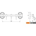 Аксессуары для ванной и туалета Ledeme L1915-3