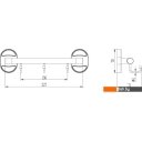 Аксессуары для ванной и туалета Ledeme L1916-3