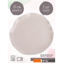 Тарелки, салатники, блюда и наборы Nouvelle Crayola 1730210-Н2 (Pudra)