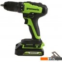 Шуруповерты, гайковерты, электроотвертки Greenworks GD24DD35K2 3704007CUC (с 2-мя АКБ)
