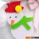 Мягкие игрушки BUDI BASA Collection Кошечка Ли-Ли Baby с игрушкой Снеговик LB-061 (20 см)