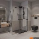 Душевые кабины Niagara NG-670-80ВLACK 80x195 (черный матовый/прозрачное стекло)