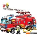 Конструкторы Qman Fire Rescue 2807 Пожарная машина