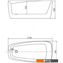 Ванны Aquanet Family Trend 170x78 00260046