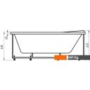 Ванны Aquatek Бетта 170x97R (с экраном)
