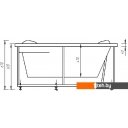 Ванны Aquatek Галатея 135x135