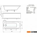 Ванны Aquatek Лугано 160x70 LUG160-0000001