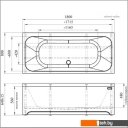 Ванны Radomir Прованс 180х80 1-01-0-0-1-185