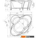 Ванны Radomir Филадельфия 168x168 1-01-4-0-1-042К (сифон бронза)