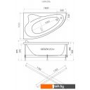 Ванны Triton Николь 160x100 L Стандарт Flat (с гидромассажем)