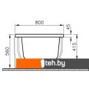 Ванны Vitra Neon 180x80