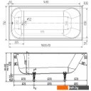 Ванны Wotte Старт 160х75 БП-00000002