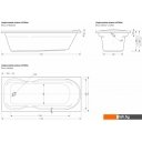 Ванны Метакам Vista 170x75 АВS_012085