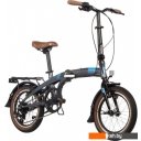 Велосипеды Novatrack Town 2024 16AFV.TOWN.GR4 (серый)
