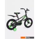 Детские велосипеды Rant Eclipse 16 (черный/зеленый)