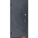 Металлические двери Guard Loft бетон графит/бетон серый (96x205, левая)