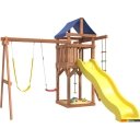 Детские спортивные комплексы и игровые площадки National Tree Company С гибкими качелями и лодочкой IgroWoods ДП-11