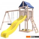 Детские спортивные комплексы и игровые площадки National Tree Company С качелями гнездо IgroWoods ДКНП-6 (не окрашен)