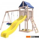 Детские спортивные комплексы и игровые площадки National Tree Company С качелями лодочка IgroWoods ДКНП-13 (не окрашен)