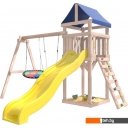 Детские спортивные комплексы и игровые площадки National Tree Company С качелями лодочка IgroWoods ДКНП-8 (не окрашен)