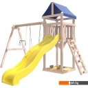 Детские спортивные комплексы и игровые площадки National Tree Company С трапецией и качелями IgroWoods ДКНП-14 (не окрашен)