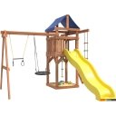 Детские спортивные комплексы и игровые площадки National Tree Company С трапецией и качелями гнездо 60 IgroWoods ДП-14