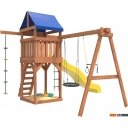 Детские спортивные комплексы и игровые площадки National Tree Company С трапецией и качелями гнездо 60 IgroWoods ДП-14
