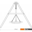 Детские спортивные комплексы и игровые площадки Красная звезда Р911-17