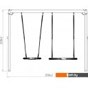 Детские спортивные комплексы и игровые площадки Красная звезда Р911-21