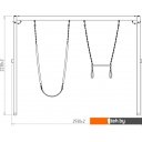 Детские спортивные комплексы и игровые площадки Красная звезда Р911-25