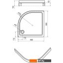 Душевые поддоны Aquatek DPA-0000004 90x90 (без сифона)