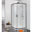 Душевые кабины Aquatek AQ ARI RO 09020BL 90x90 (черный/прозрачное стекло)