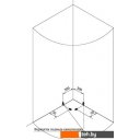 Душевые кабины Radomir 100 1-03-1-0-0-0030 (прозрачное стекло)