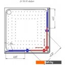 Душевые кабины Radomir 110 1-09-1-0-0-1200 (прозрачное стекло)