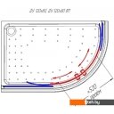 Душевые кабины Radomir 120x80 R 1-03-1-2-0-0090 (прозрачное стекло)