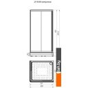 Душевые кабины Radomir 90x100 R 1-03-1-2-0-1210 (прозрачное стекло)