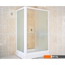 Душевые кабины Radomir Верчелли 1-03-1-1-0-0120 (низкий поддон, прозрачное стекло)