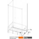 Душевые кабины Radomir Верчелли 1-03-1-1-0-0130 (высокий поддон, прозрачное стекло)