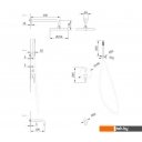 Душевые системы и гарнитуры Abber Wasser Kreis AF8117 (хром)