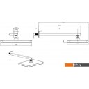 Душевые системы и гарнитуры Aquatek AQ2081MB (черный матовый)