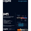 Кабели, адаптеры, разветвители Klotz M1FS1K0200 (2 м, черный)