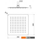Душевые системы и гарнитуры Aquatek AQ2072MB