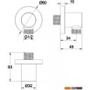 Душевые системы и гарнитуры Whitecross Y1008NIB (брашированный никель)